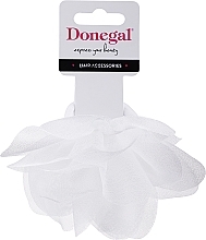 Резинка для волос FA-5740, белая - Donegal — фото N1
