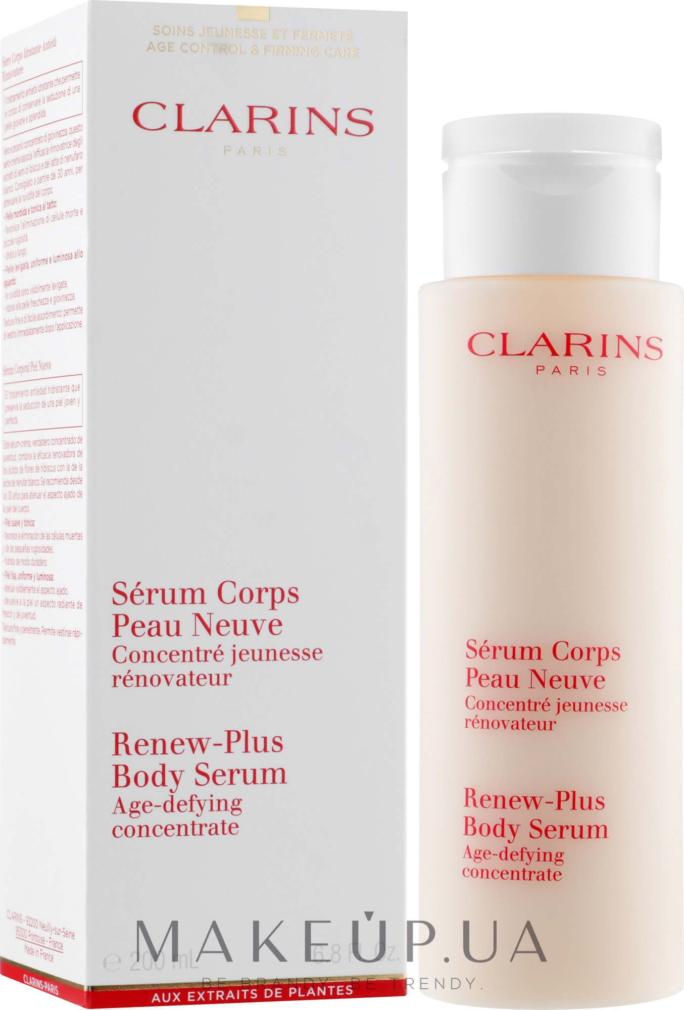 Сироватка - Clarins Renew-Plus Body Serum — фото 200ml