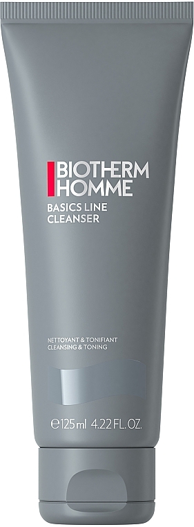 Тонізувальний гель для очищення шкіри обличчя чоловіків, для нормальної шкіри - Biotherm Homme Basics Line Cleancer — фото N1