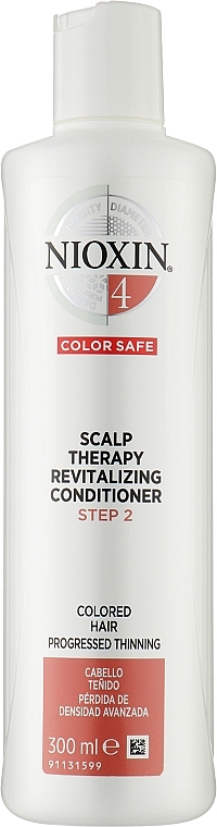 Кондиционер для окрашенных волос - Nioxin '4' Scalp Therapy Revitalising Conditioner — фото N1