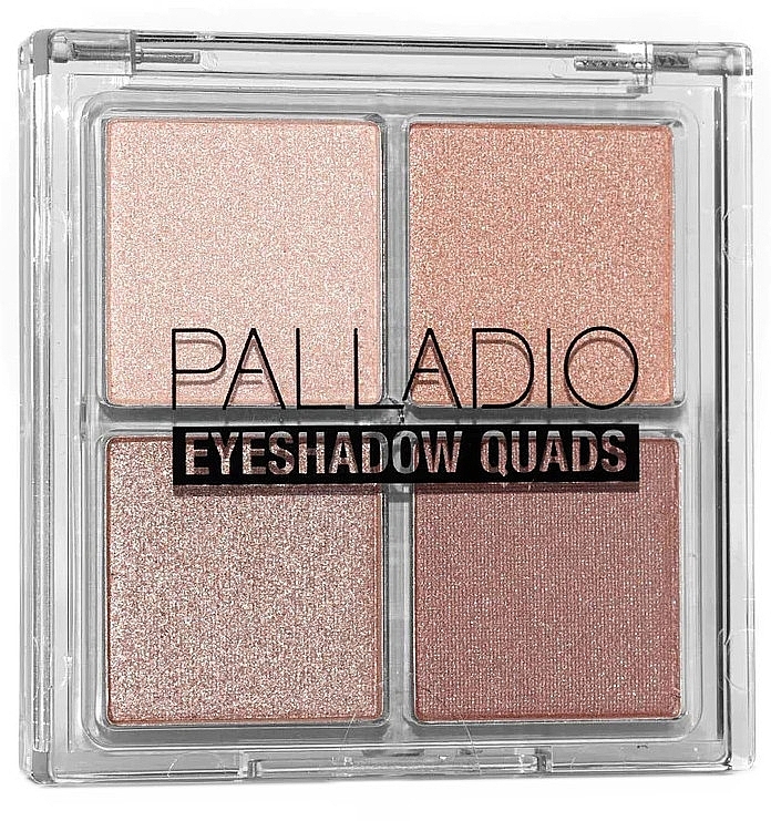 Тени для век - Palladio Eyeshadow Quads Botanical % Vitamin Infused — фото N1