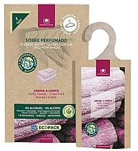 Духи, Парфюмерия, косметика Ароматизатор для шкафа - Cristalinas Scented Sachet Fluffy Towels Ecopack