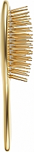 Расческа массажная маленькая для волос, AUSP24G, золотая - Janeke — фото N3