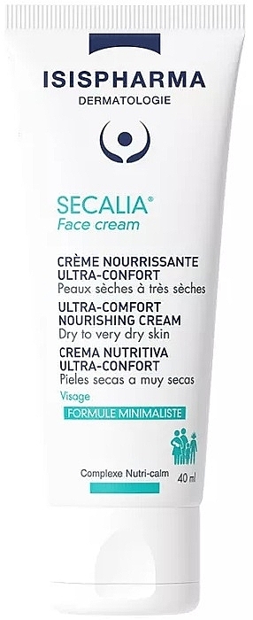 Живильний крем для обличчя - Isispharma Secalia Ultra-Comfort Nourishing Face Cream — фото N1