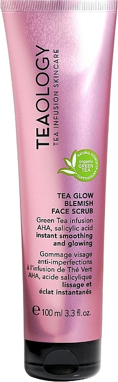 Скраб для лица от несовершенств - Teaology Tea Glow Blemish Face Scrub — фото N1