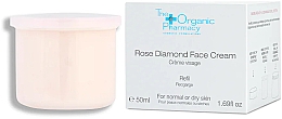 Духи, Парфюмерия, косметика Увлажняющий крем для лица (сменный блок) - The Organic Pharmacy Rose Diamond Face Cream Refill