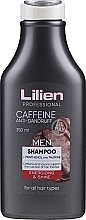 Парфумерія, косметика Шампунь проти лупи з кофеїном - Lilien Caffeine Anti-Dandruff For Men