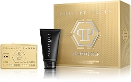 Philipp Plein No Limits Gold - Набор (edp/50ml + sh/gel/50ml) — фото N1