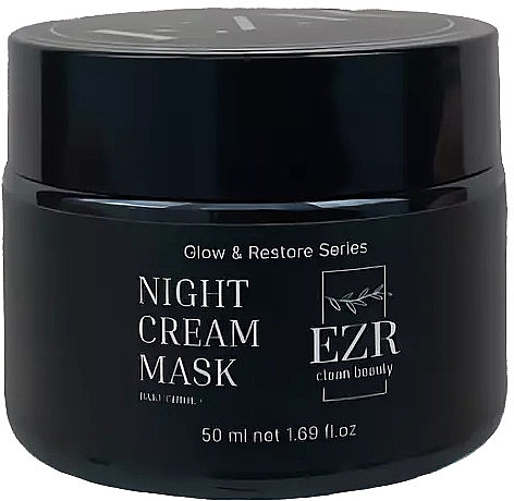 Ночная маска с бакучиолом для лица - EZR Clean Beauty Glow & Restore Series Night Cream Mask — фото N1