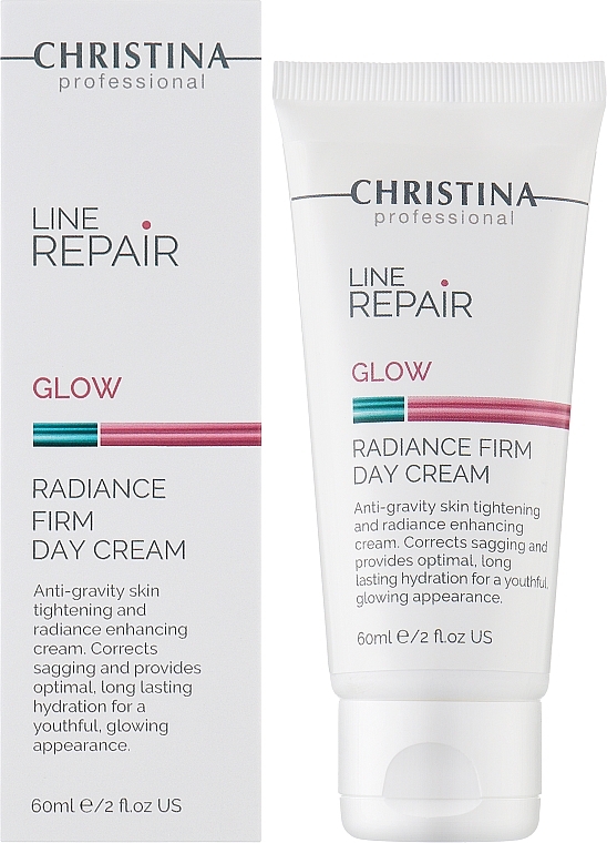 ПОДАРУНОК! Денний крем для обличчя "Сяйво та пружність" - Christina Line Repair Glow Radiance Firm Day Cream — фото N2