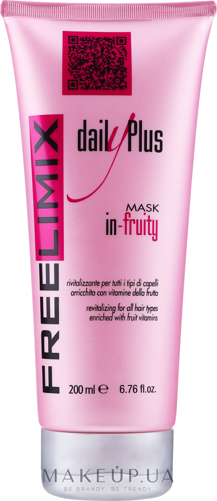 Маска для волос - Freelimix Daily Plus Mask In-Fruit Revitalizing For All Hair Types — фото 200ml