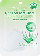 Духи, Парфюмерия, косметика Маска для ног с экстрактом алоэ - Luxury The Cure Co-Arang Aloe Foot Care Sheet