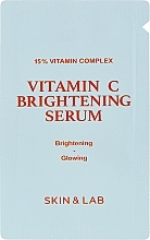 Осветляющая сыворотка с витамином C и пептидами - Skin&Lab Vitamin C Brightening Serum (пробник) — фото N1