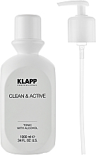 Тоник для лица - Klapp Clean & Active Tonic with Alcohol  — фото N5