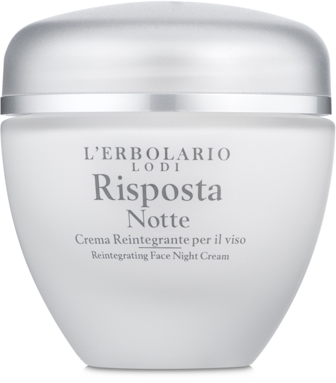 Крем інтенсивний для обличчя нічний - l'erbolario Crema Risposta Notte — фото N1