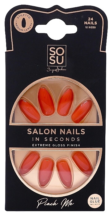 Набор накладных ногтей - Sosu by SJ Salon Nails In Seconds Pinch Me — фото N1