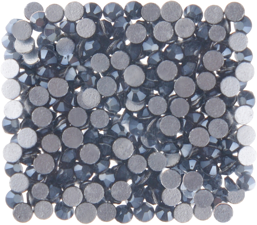 Декоративні кристали для нігтів "Jet Satin", розмір SS 04, 200 шт. - Kodi Professional — фото N1