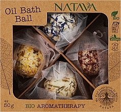 Духи, Парфюмерия, косметика Набор - Natava Bio Aromatherapy (4*50g) 