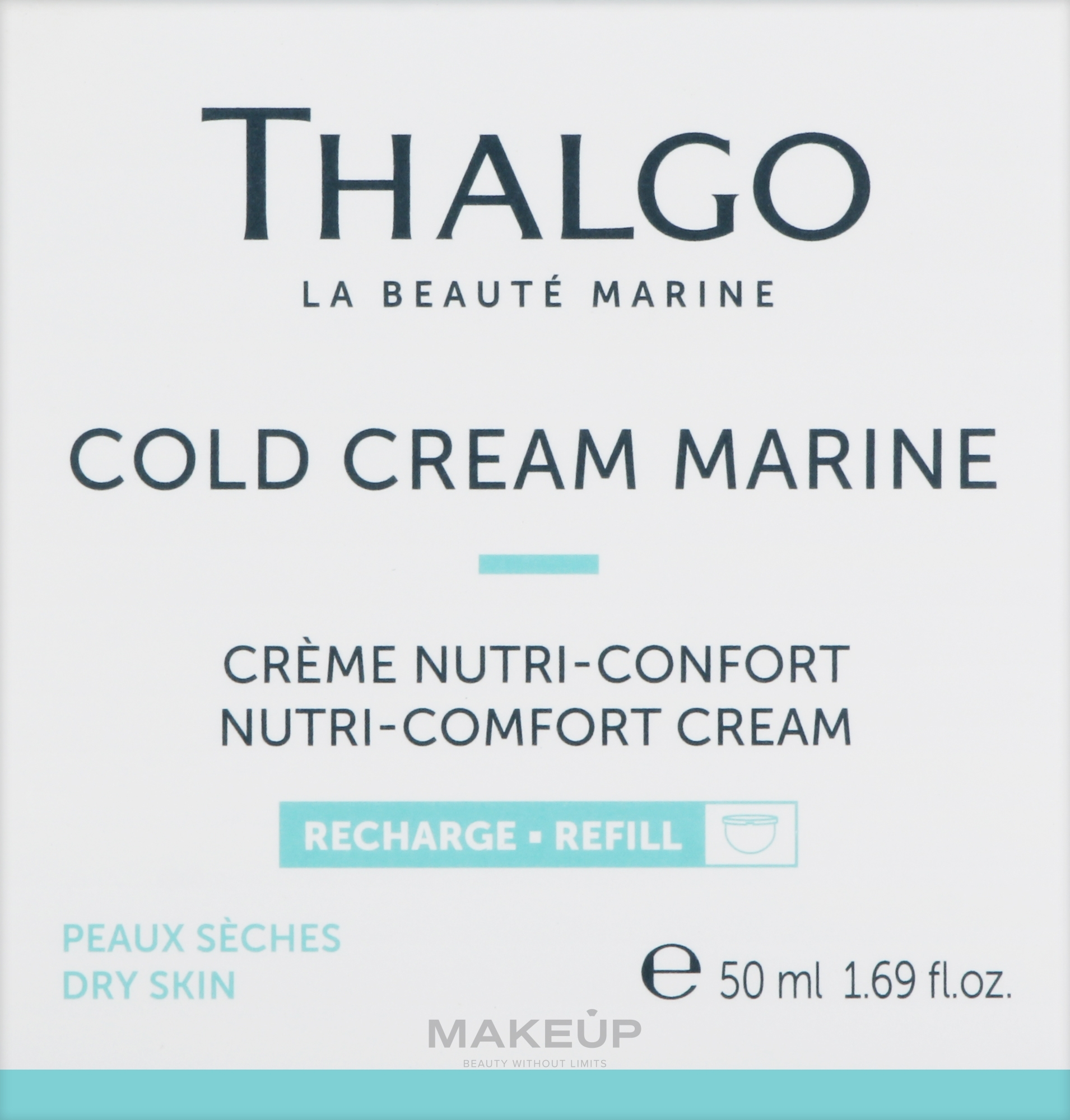 Крем для обличчя "Живлення-комфорт" - Thalgo Cold Cream Marine Nutri-Comfort Cream (змінний блок) — фото 50ml