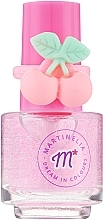 Лак для нігтів та кільце, рожевий - Martinelia Yummy Smalti With Ring — фото N1