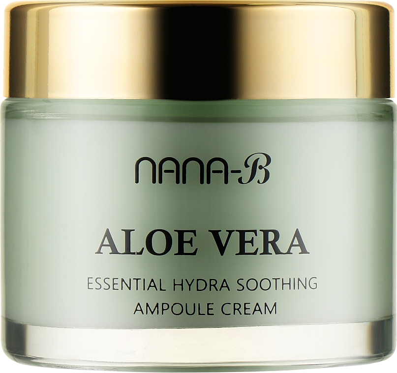 Успокаивающий ампульный крем для лица с экстрактом алоэ вера - Nana-B Aloe Vera Soothing Ampoule Cream