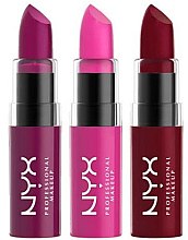 Духи, Парфюмерия, косметика Набор - NYX Professional Makeup Butter Lipstick Set (3xlipstick/4.5g)