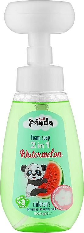 Мило-пінка 2 в 1 дитяча "Watermelon" - Small Panda Foam Soap 2 In 1 — фото N1