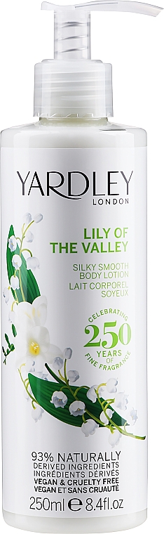 Лосьйон для тіла - Yardley London Lily of the Valley Moisturising Body Lotion — фото N3