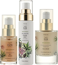 Набор "Skin ZEN Ritual" - EZR Clean Beauty (f/cr/50ml + f/serum/30ml + f/mist/50ml) — фото N2