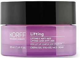 Гелевий крем для нормальної шкіри обличчя - Korff Lifting Face Gel Cream — фото N1