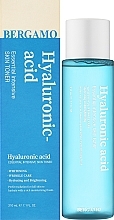 Тонер для обличчя з гіалуроновою кислотою - Bergamo Hyaluronic Acid Essential Intensive Skin Toner — фото N2