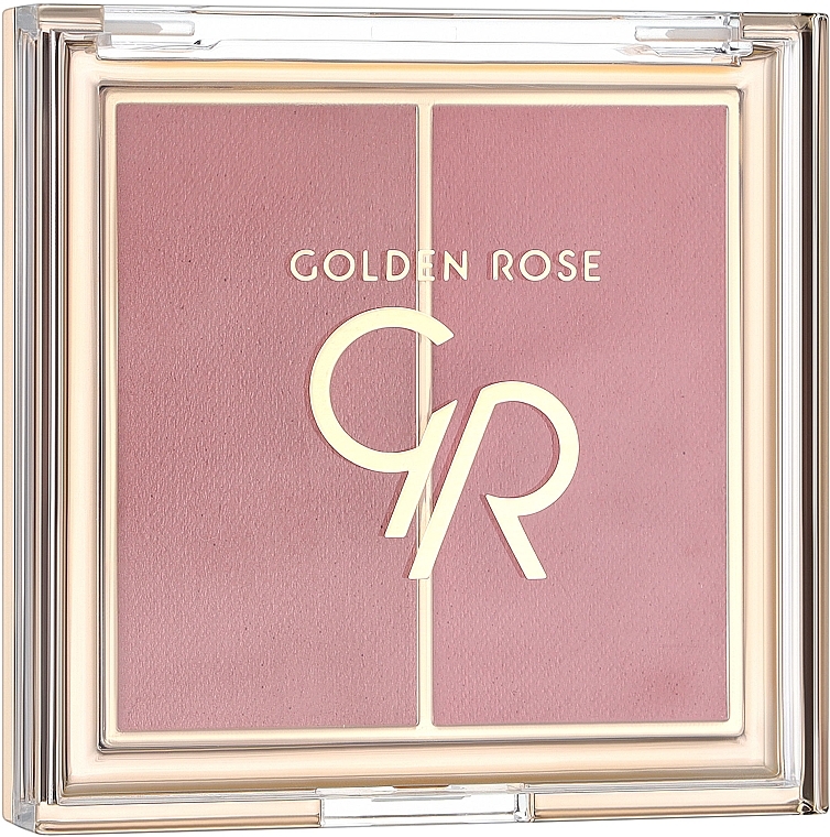 Подвійні рум'яна для обличчя - Golden Rose Iconic Blush Duo — фото N2