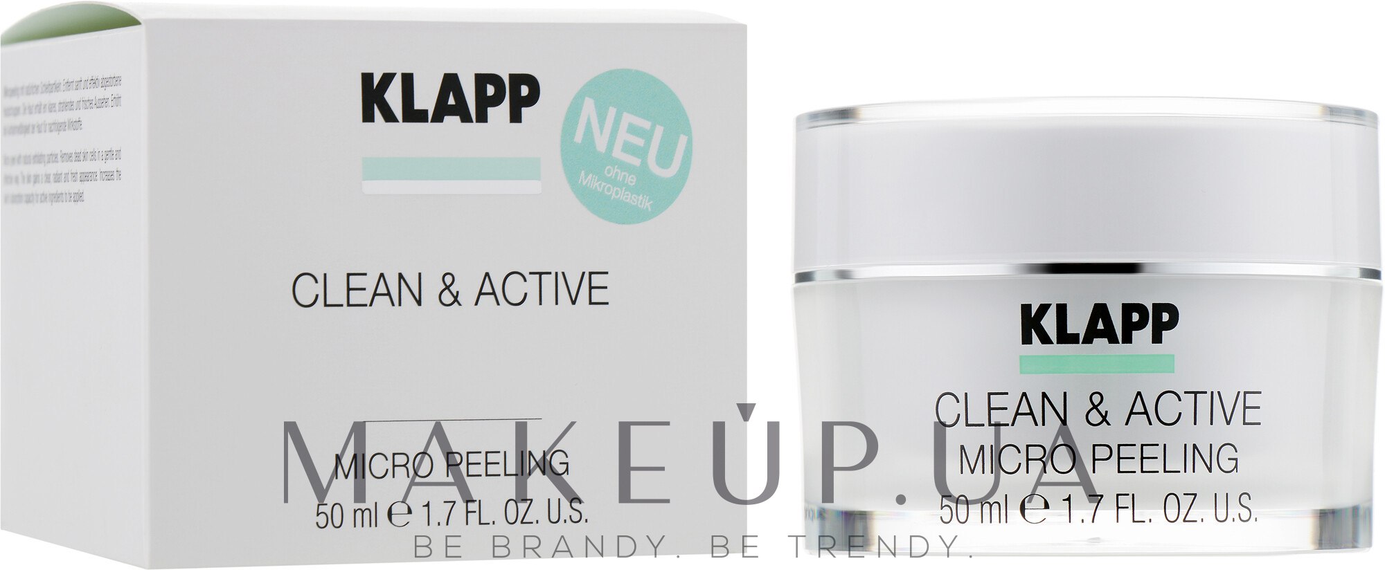 Базовий мікропілінг для обличчя - Klapp Clean & Active Micro Peeling — фото 50ml