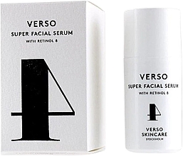 Духи, Парфюмерия, косметика Сыворотка для лица с высокой дозой ретинола - Verso Super Facial Serum