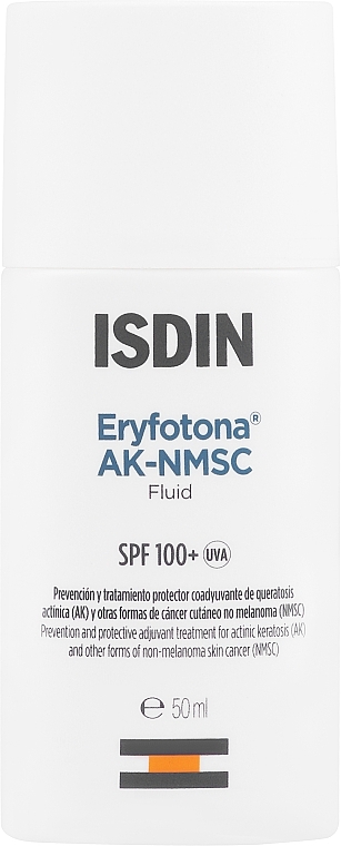 Солнцезащитный флюид SPF100 - Isdin Eryfotona AK-NMSC SPF 100+ Fluid