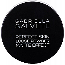 Розсипна пудра для обличчя - Gabriella Salvete Perfect Skin Loose Powder Puder — фото N1