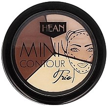 Духи, Парфюмерия, косметика Набор для контурирования лица - Hean Mini Contour Trio