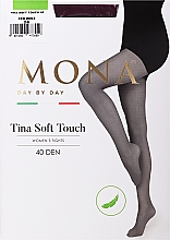 Духи, Парфюмерия, косметика Колготки для женщин "Tina Soft Touch" 40 Den, red wine - MONA