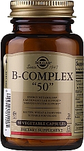 Комплекс вітамінів групи В - Solgar B-Complex "50" — фото N3
