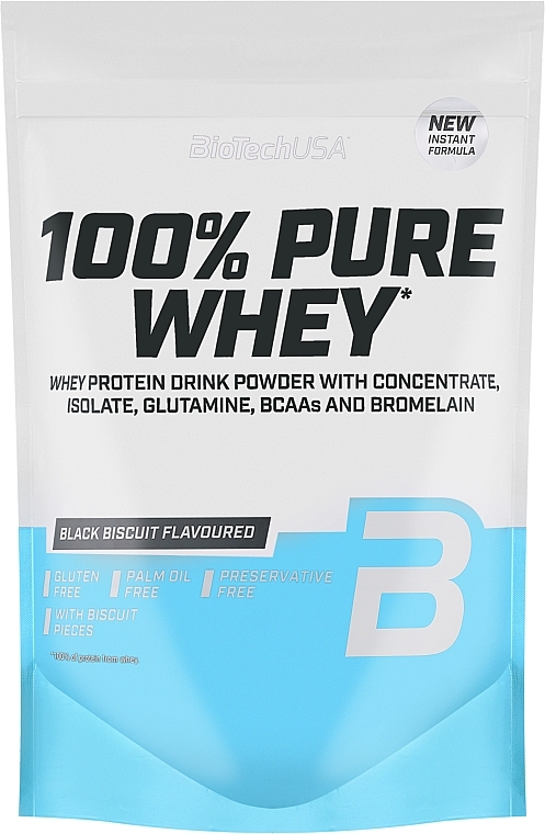 Протеин "Черный бисквит" - BioTech 100% Pure Whey Black Biscuit — фото N2