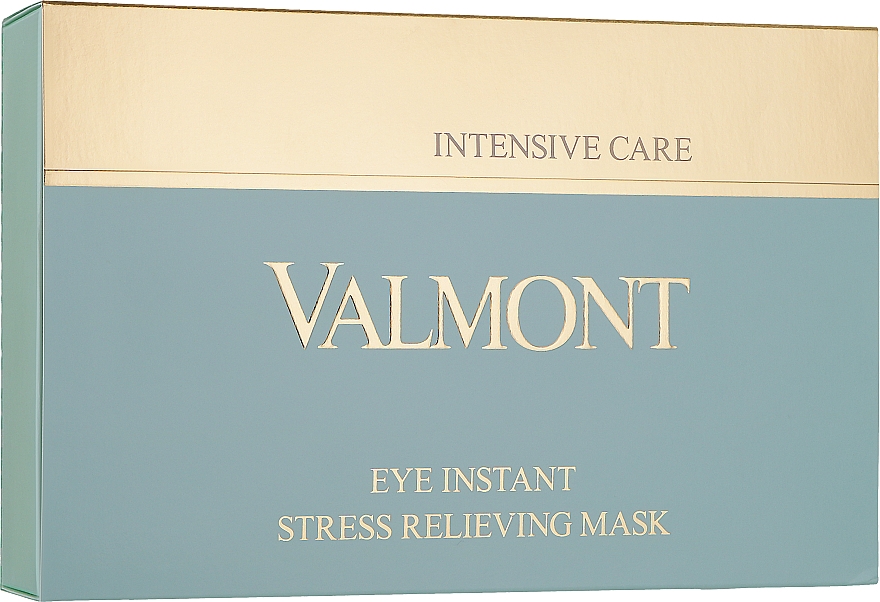 Мгновенная анти-стресс маска для кожи вокруг глаз - Valmont Intensive Care Eye Mask — фото N1