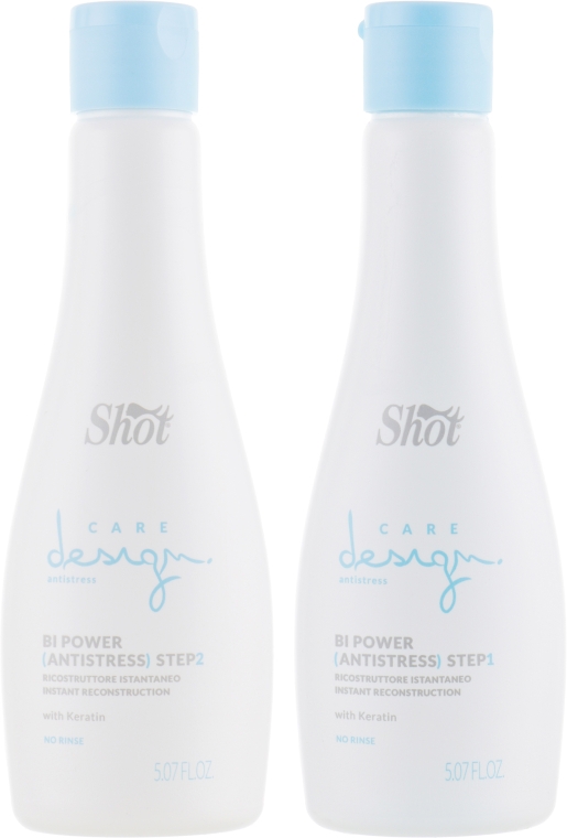 Набор - Shot Care Design Bi Power Antistress Step 1+2 (elixir/150ml + elixir/150ml) — фото N2