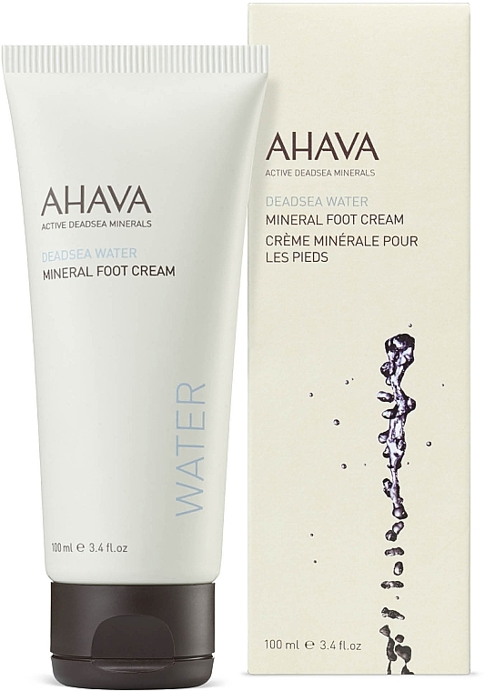 Мінеральний крем для ніг - Ahava Deadsea Mineral Water Foot Cream — фото N2