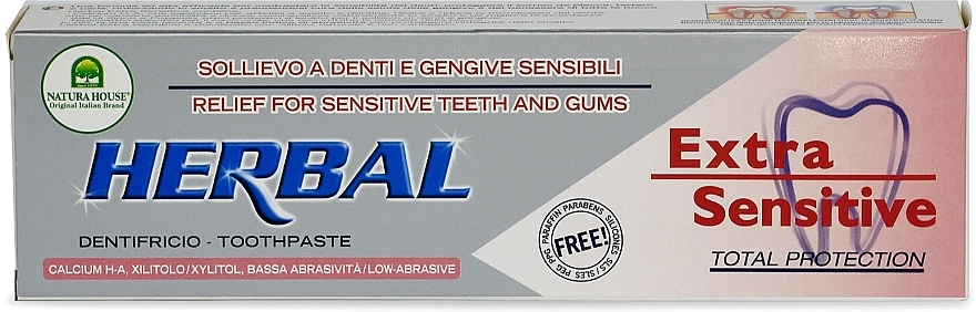 Зубная паста - Natura House Herbal Extra Sensitive Toothpaste — фото N5