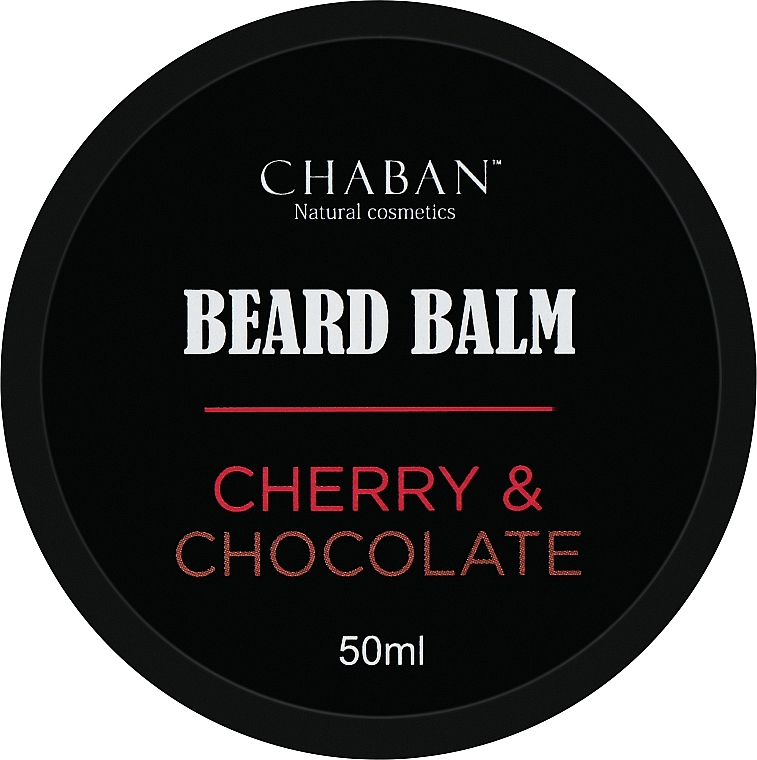 Бальзам для бороди "Cherry & Chocolate" - Chaban Natural Cosmetics Beard Balm — фото N1