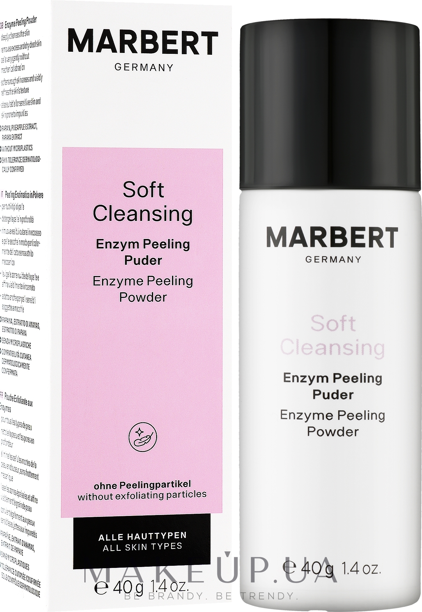 Энзимная пудра - Marbert Soft Cleansing Enzym Peeling Powder — фото 40g
