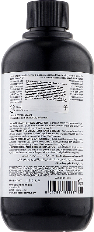 Шампунь для волосся - Diego Dalla Palma Biomplex Balancing Anti-Stress Shampoo — фото N2
