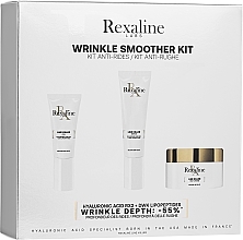 Парфумерія, косметика Набір - Rexaline Wrinkle Smoother Kit (f/cr/20ml + f/ser/10ml + eye/cr/5ml)