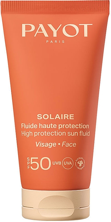 Солнцезащитный флюид для лица - Payot Solaire High Protection Sun Fluid SPF50 — фото N1