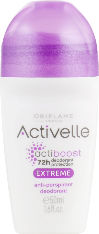 Шариковый дезодорант-антиперспирант 72-часового действия - Oriflame Activelle Actiboost Extreme